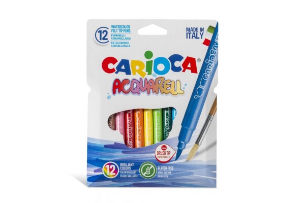 ΜΑΡΚΑΔΟΡΟΙ ΑΚΟΥΑΡΕΛΑΣ 3ΜΜ 12ΤΕΜ CARIOCA