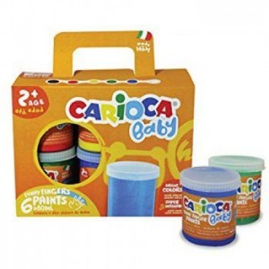 ΔΑΧΤΥΛΟΜΠΟΓΙΕΣ 6ΧΡΩΜΑΤΑ 80ML CARIOCA ΔΑΧΤΥΛΟΜΠΟΓΙΕΣ 6ΧΡΩΜΑΤΑ 80ML CARIOCA