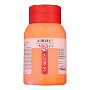 ΑΚΡΥΛΙΚΟ ΧΡΩΜΑ ART CREATION 750ml 276 Azo Orange