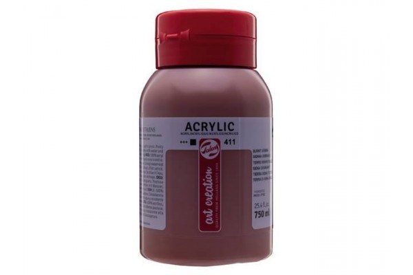 ΑΚΡΥΛΙΚΟ ΧΡΩΜΑ ART CREATION 750ml 411 Burnt Sienna
