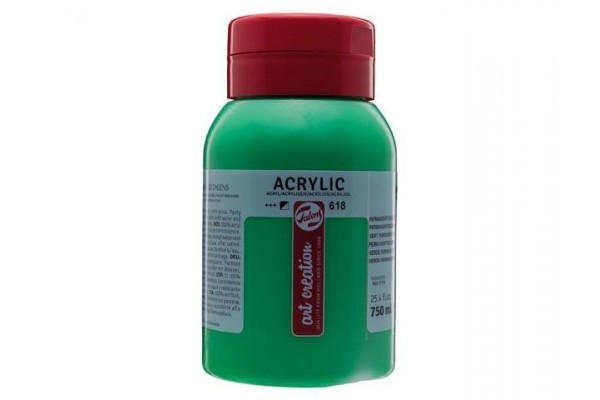 ΑΚΡΥΛΙΚΟ ΧΡΩΜΑ ART CREATION 750ml 618 Perm. Green Light