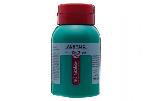 ΑΚΡΥΛΙΚΟ ΧΡΩΜΑ ART CREATION 750ml 619 Perm. Green Deep