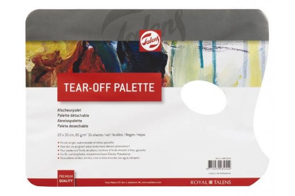 ΜΠΛΟΚ ΠΑΛΕΤΑ ΖΩΓΡΑΦΙΚΗΣ ΓΙΑ ΛΑΔΙ & ΑΚΡΥΛΙΚΑ TALENS 22x30 85GR 36Φ