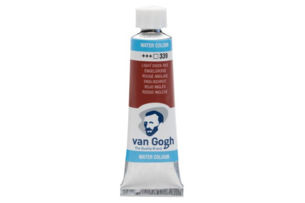 WATERCOLOUR VAN GOGH 10ML 339 LT OXIDE RED