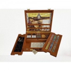ΣΥΛΛΕΚΤΙΚΟ ΞΥΛΙΝΟ ΚΟΥΤΙ WATERCOLOUR 42 PANS & ACCESSORIES REMBRANDT ΣΥΛΛΕΚΤΙΚΟ ΞΥΛΙΝΟ ΚΟΥΤΙ WATERCOLOUR 42 PANS & ACCESSORIES REMBRANDT