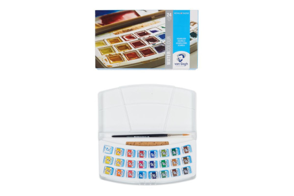 WATERCOLOUR  POCKET BOX VAN GOGH  ΠΑΣΤΙΛΙΕΣ 24ΤΕΜ