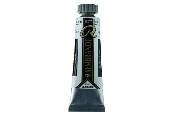 ΛΑΔΙΑ REMBRANDT 15ml S1 Τ.6 104 Zinc White (Safflower Oil)