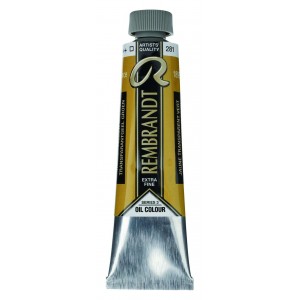 ΛΑΔΙΑ REMBRANDT 40ml S3 No 281 Transparent Yellow Green