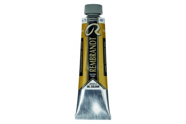 ΛΑΔΙΑ REMBRANDT 40ml S3 No 281 Transparent Yellow Green