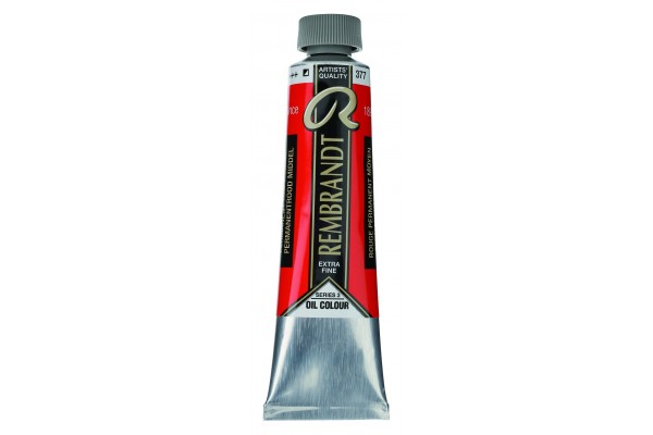 ΛΑΔΙΑ REMBRANDT 40ml S3 No 377 Permanent Red Medium