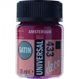 ΧΡΩΜΑ AMSTERDAM UNIVERSAL SATIN 433 CHESTNUT 16ml ΧΡΩΜΑ AMSTERDAM UNIVERSAL SATIN 433 CHESTNUT 16ml