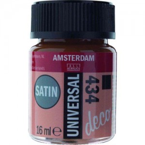 ΧΡΩΜΑ AMSTERDAM UNIVERSAL SATIN 434 SIENNA 16ml ΧΡΩΜΑ AMSTERDAM UNIVERSAL SATIN 434 SIENNA 16ml