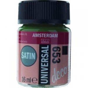 ΧΡΩΜΑ AMSTERDAM UNIVERSAL SATIN 653 MOSS GRN. 16ml ΧΡΩΜΑ AMSTERDAM UNIVERSAL SATIN 653 MOSS GRN. 16ml