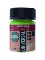 ΧΡΩΜΑ AMSTERDAM UNIVERSAL SATIN 655 APPLE GREEN 16ml