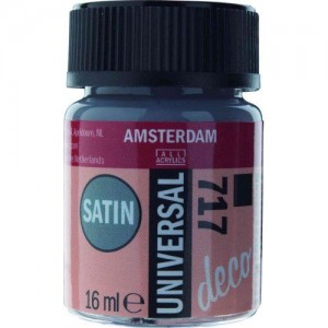 ΧΡΩΜΑ AMSTERDAM UNIVERSAL SATIN 717 GOLD GREY  16ml