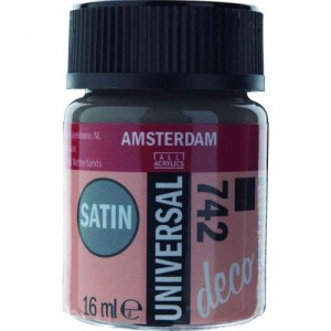ΧΡΩΜΑ AMSTERDAM UNIVERSAL SATIN 742 STONE GR.  16ml