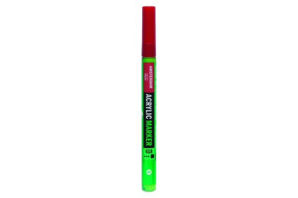 ΜΑΡΚΑΔΟΡΟΣ ΑΚΡΥΛΙΚΟΣ AMSTERDAM 2mm 618 Permanent Green Light SW