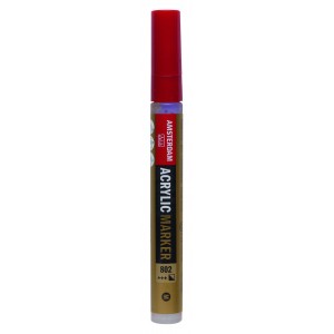 ΜΑΡΚΑΔΟΡΟΣ ΑΚΡΥΛΙΚΟΣ AMSTERDAM 4mm 802 Light Gold SW