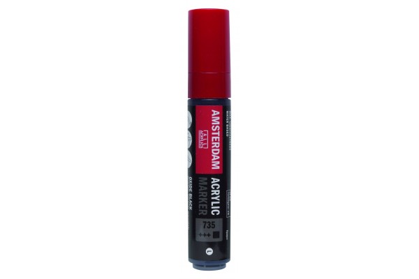 ΜΑΡΚΑΔΟΡΟΣ ΑΚΡΥΛΙΚΟΣ AMSTERDAM 15mm 735 Oxide Black SW