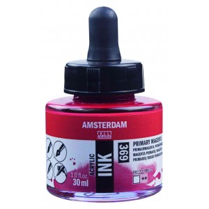 ΜΕΛΑΝΙ INK AMSTERDAM 30ml 369 PRIMARY MAGENTA ΜΕΛΑΝΙ INK AMSTERDAM 30ml 369 PRIMARY MAGENTA