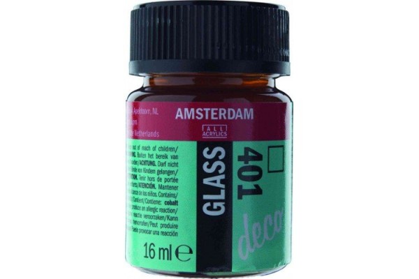 ΧΡΩΜΑ AMSTERDAM GLASS 401 Light Brown 16ml