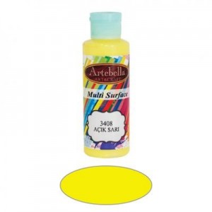 ΑΚΡΥΛΙΚΟ MULTISURFACE No 3408 ΚΙΤΡΙΝΟ 130CC ARTEBELLA
