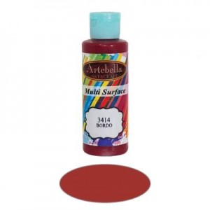 ΑΚΡΥΛΙΚΟ MULTISURFACE No 3414 ΜΠΟΡΝΤΟ 130CC ARTEBELLA