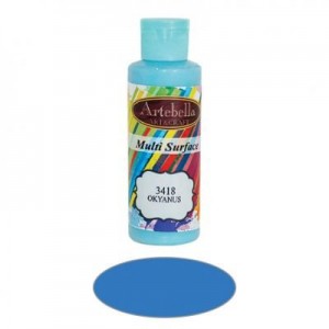 ΑΚΡΥΛΙΚΟ MULTISURFACE No 3418 ΜΠΛΕ ΩΚΕΑΝΟΥ 130CC ARTEBELLA