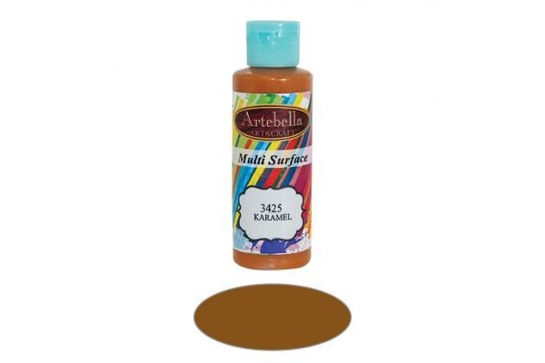 ΑΚΡΥΛΙΚΟ MULTISURFACE No 3425 ΚΑΡΑΜΕΛΑ 130CC ARTEBELLA