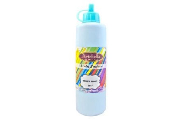 ΑΚΡΥΛΙΚΟ MULTISURFACE No 3417 ΓΑΛΑΖΙΟ 500CC ARTEBELLA