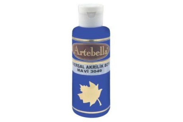 ΑΚΡΥΛΙΚΟ No 3049 ΜΠΛΕ ΕΝΤΟΝΟ 130CC ARTEBELLA