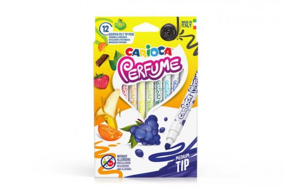 ΜΑΡΚΑΔΟΡΟΙ ΖΩΓΡΑΦΙΚΗΣ CARIOCA PERFUME 12ΧΡΩΜΑΤΑ ΑΡΩΜΑΤΙΚΟΙ