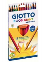 ΞΥΛΟΜΠΟΓΙΑ ΧΟΝΤΡΗ  GIOTTO ELIOS GIANT ΤΡΙΓΩΝΙΚΗ 12ΧΡΩΜΑΤΑ