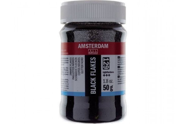 ΝΙΦΑΔΕΣ GLITTER AMSTERDAM 50g ΜΑΥΡΟ