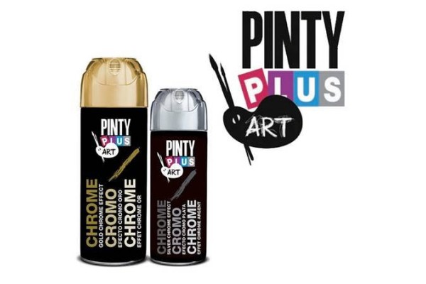 ΣΠΡΕΪ ΕΦΕ ΧΡΩΜΙΟΥ PINTY PLUS 400ML ΧΡΥΣΟ