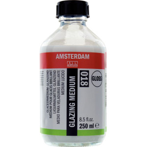 AMSTERDAM  GLAZING MEDIUM 018 GLOSS 250ML