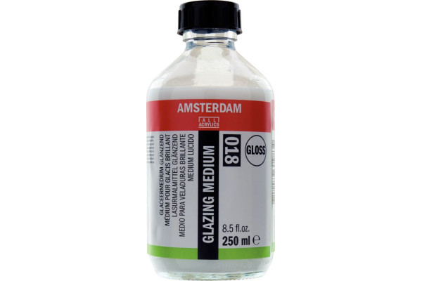 AMSTERDAM  GLAZING MEDIUM 018 GLOSS 250ML