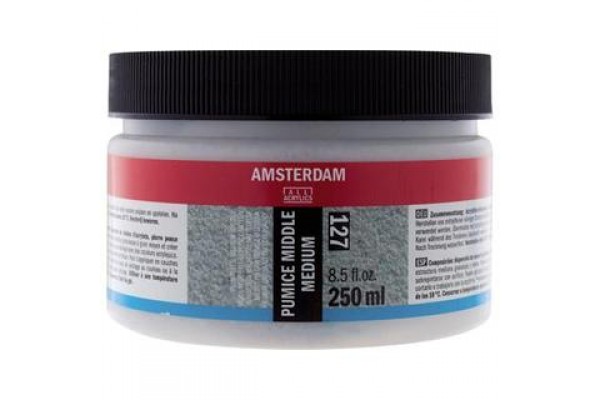 AMSTERDAM ΠΑΣΤΑ ΕΦΕ ΤΣΙΜΕΝΤΟ(ΚΟΚΚΟ) 127 PUMICE MIDDLE MEDIUM 250ML