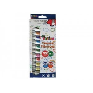 ΤΕΜΠΕΡΑ 7,5ml 12ΧΡΩΜΑΤΑ LITTLIES ΤΕΜΠΕΡΑ 7,5ml 12ΧΡΩΜΑΤΑ LITTLIES