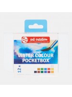 WATERCOLOUR POCKET BOX ART CREATION  12TEM ΣΕ ΚΑΣΕΤΙΝΑ