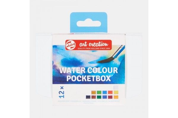 WATERCOLOUR POCKET BOX ART CREATION  12TEM ΣΕ ΚΑΣΕΤΙΝΑ