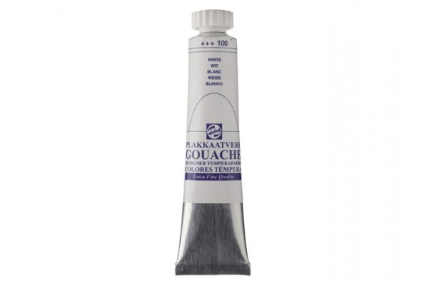 GOUACHE ΤΕΜΠΕΡΑ 20ml 100 White  ROYAL TALENS