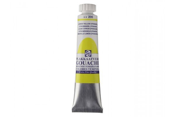 GOUACHE ΤΕΜΠΕΡΑ 20ml 205 Lemon Yellow (Primary) ROYAL TALENS