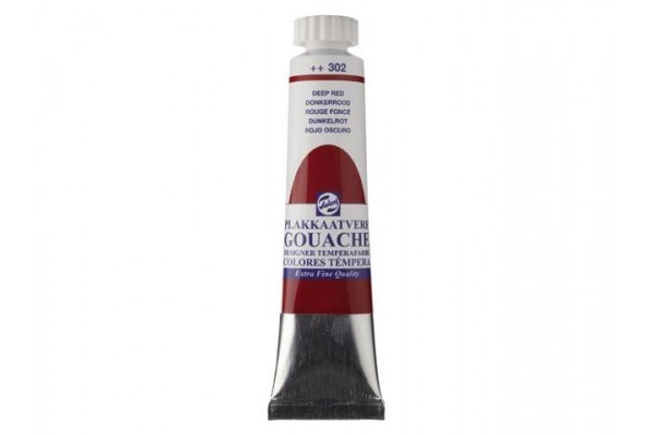 GOUACHE ΤΕΜΠΕΡΑ 20ml 302 Deep Red  ROYAL TALENS