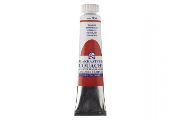 GOUACHE ΤΕΜΠΕΡΑ 20ml 334 Scarlet  ROYAL TALENS