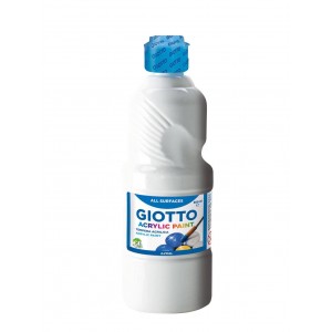 ΑΚΡΥΛΙΚΗ ΤΕΜΠΕΡΑ ΛΕΥΚΗ 500ML GIOTTO ΑΚΡΥΛΙΚΗ ΤΕΜΠΕΡΑ ΛΕΥΚΗ 500ML GIOTTO