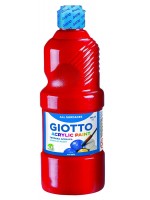 ΑΚΡΥΛΙΚΗ ΤΕΜΠΕΡΑ ΚΟΚΚΙΝΗ 500ML GIOTTO