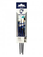 ΠΙΝΕΛΟ VAN GOGH ΝΕΡΟΥ S191 Νο000-0-2  ΣΤΡΟΓΓΥΛΟ GOLDEN SYNTHETIC HAIR