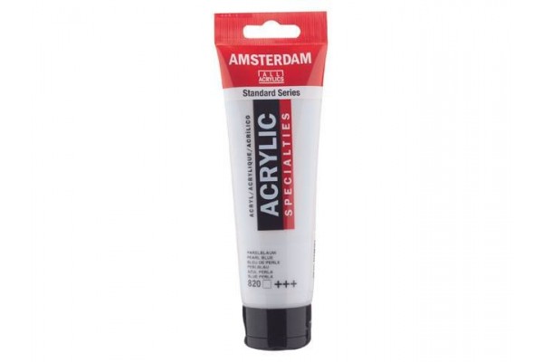 ΑΚΡΥΛΙΚΟ ΜΕΤΑΛΛΙΚΟ AMSTERDAM 120ml No.820 Pearl Blue