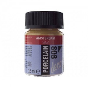 ΧΡΩΜΑ AMSTERDAM ΠΟΡΣΕΛΑΝΗΣ 808 Gold Opaque 16ml ΧΡΩΜΑ AMSTERDAM ΠΟΡΣΕΛΑΝΗΣ 808 Gold Opaque 16ml